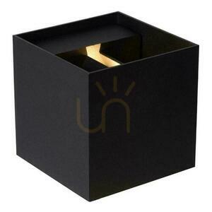 Lucide AXI LED Bathroom Wall Light Black Metal IP54 69200/06/30 small 4