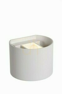 Lucide AXI LED Bathroom Wall Light White Metal IP54 69201/06/31 small 0