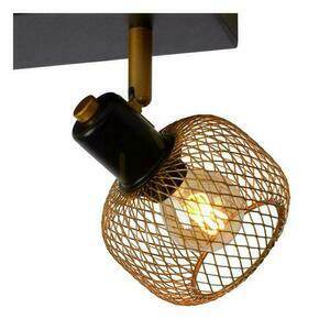 Lucide MAREN Spotlights 2-Light Gold Metal Vintage E14 77978/02/02 small 3