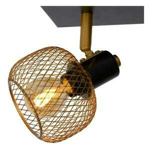 Lucide MAREN Spotlights 2-Light Gold Metal Vintage E14 77978/02/02 small 4