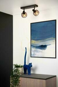Lucide MAREN Black Metal Spotlight 2-Light E14 77978/02/30 small 2