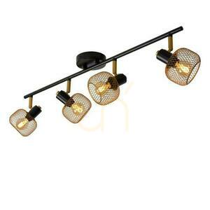 Lucide MAREN 4-Light Gold Vintage Ceiling Spotlight 77978/04/02 small 5