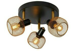 Lucide MAREN 3-Lichtspot goud metaal E14 77978/13/02 small 0