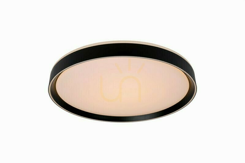 Lucide NURIA Black LED Plafond 30 cm 18W 79182/18/30