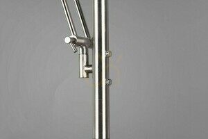 Trio BARRIE 424210307 LED floor lamp with reading arm, matt nickel, 181 cm small 4