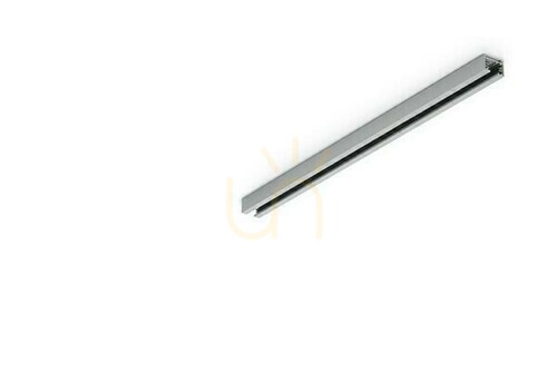 Check Trio DUOline 700187 two-circuit lighting track, 50 cm, titanium-coloured