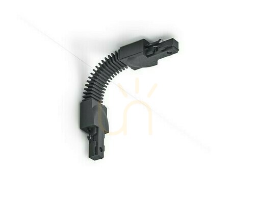 Check Trio DUOline 702032 flexible track connector, matt black