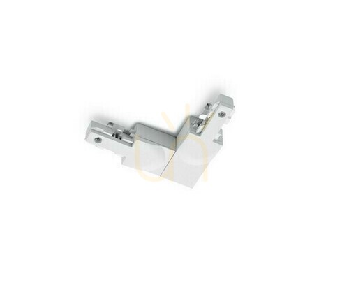 Check Trio DUOLINE 702231A 90° L connector, matt white, external protective conductor