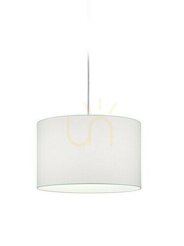 Check Trio DUOline 73330101 track pendant light – white, E27, Ø40 cm