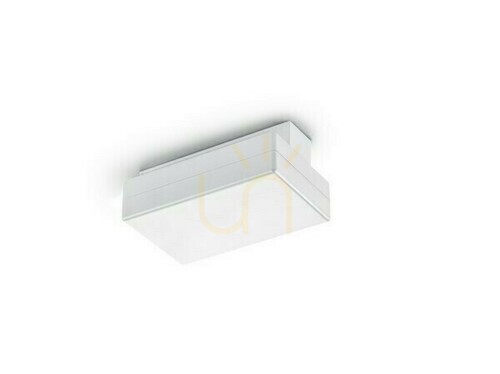 Check Track feed with electronic phase changer Trio DUOLINE 701131, matt white