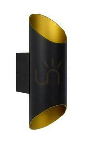 Lucide Quirijn Black Gold Metal Wall Lamp 09233/01/30 small 1