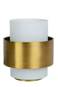 Lucide FIRMIN Retro Gold Glass Table Lamp 45597/20/02 small 1