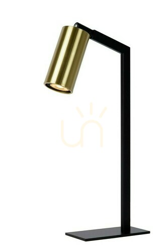 Check Lucide Sybil Black Steel LED Table Lamp 45599/01/30