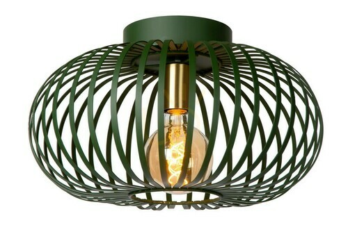Check Lucide Manuela Green Metal Ceiling Light 40 cm 78174/40/33