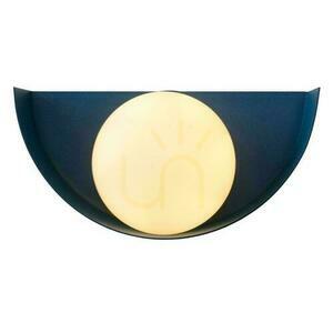 Lucide BENNI Blue Glass Wall Light 45201/01/35 small 2