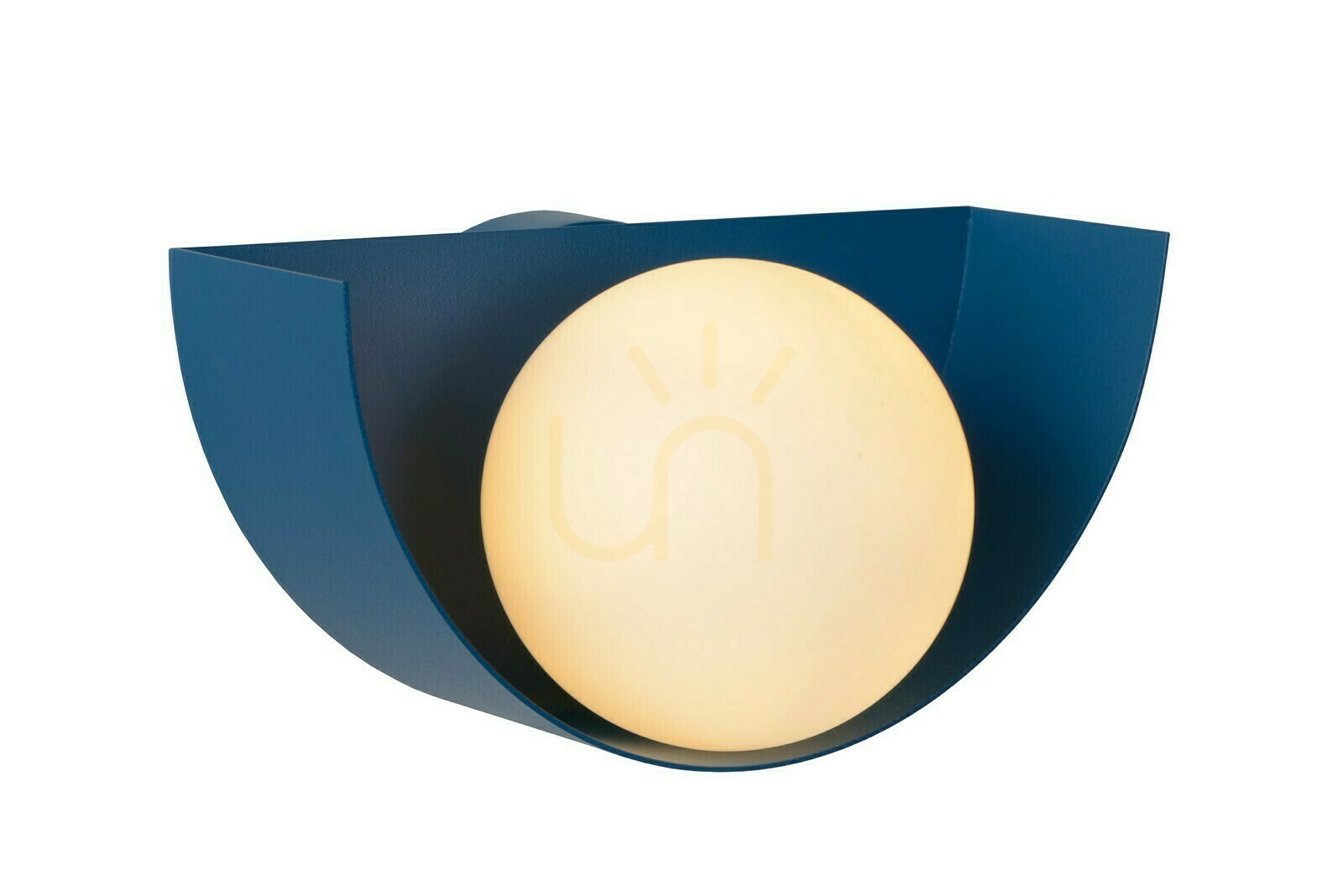 Lucide BENNI Blue Glass Wall Light 45201/01/35