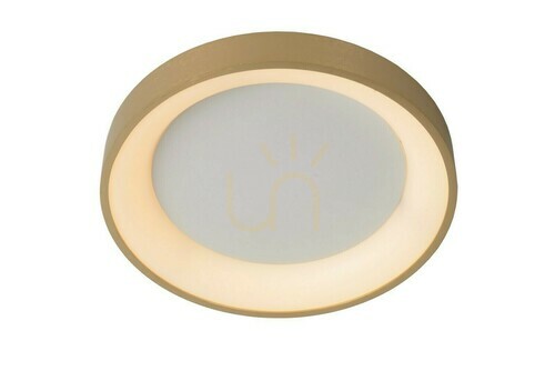 Check Lucide VIDAL LED plafond gold 28 cm 46103/20/02