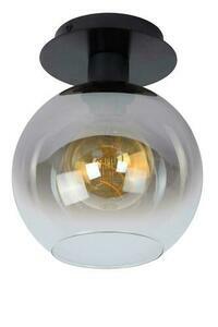 Lucide Marius plafond zwart met glas 20 cm 74114/01/30 small 1