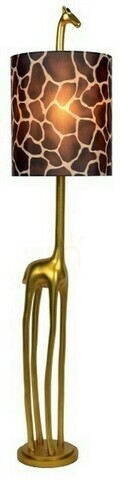 Check Lucide EXTRAVAGANZA Miss Tall Floor Lamp Gold Retro E27 10706/81/02