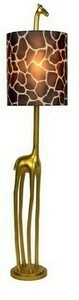 Lucide EXTRAVAGANZA Miss Tall Floor Lamp Gold Retro E27 10706/81/02 small 0