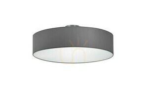Trio HOTEL 603900311 ceiling light, grey and matt nickel, 3×E27, 50 cm small 0