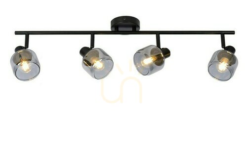 Check Lucide Bjorn 4-Light Black Retro Spotlights 77979/04/30