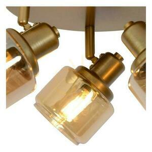 Lucide Bjorn 3-Light Gold Retro Ceiling Spotlight 77979/13/02 small 5