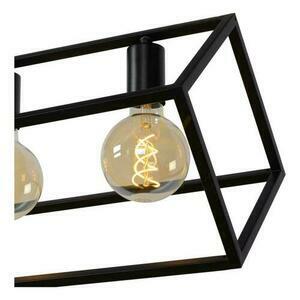 Lucide FABIAN Black Metal Vintage 6-Light Pendant Lamp 00425/06/30 small 4