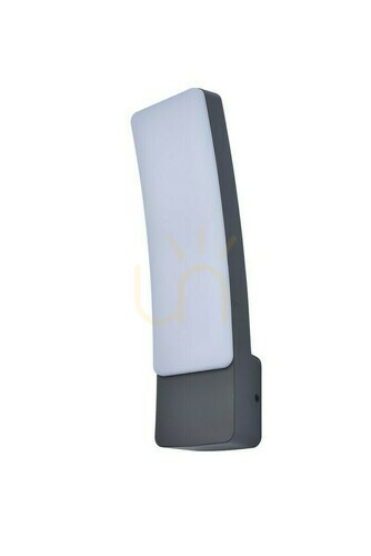 Check Outdoor Wall Lamp Lutec KIRA LED 19W Anthracite 5288909118