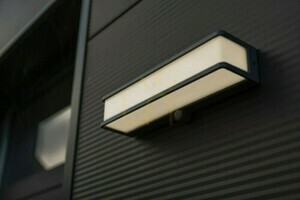 Outdoor Wall Lamp Lutec DOBLO LED 16.5W 1800lm Grey 6943801125 small 6
