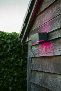 Outdoor Wall Lamp Lutec GEMINI Anthracite LED 17W 5189120118 small 3