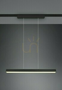 Trio DUOline LED track pendant 73043132, matt black, 90 cm small 2