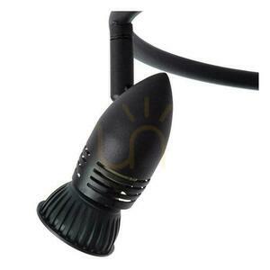 Lucide CARO 3-Light Black GU10 LED Ceiling Spotlight small 4
