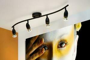 Lucide Caro 4-Light Black LED GU10 Spotlights 13955/04/30 small 2
