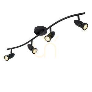 Lucide Caro 4-Light Black LED GU10 Spotlights 13955/04/30 small 5