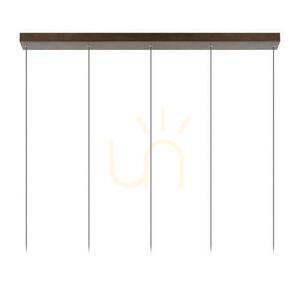 Lucide MARGARY Brown Gold 5-Light LED Pendant Lamp 24402/30/96 small 2