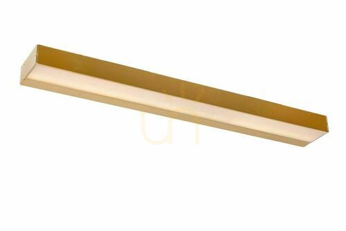 Check Lucide Alexa LED Wall Light Gold IP44 04210/08/02