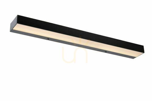 Check Lucide Alexa LED Wall Lamp Black IP44 8W 3000K 04210/08/30