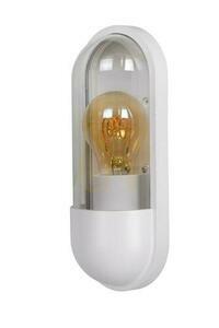 Lucide Capsule Outdoor Wall Lamp White IP65 E27 29897/01/31 small 1