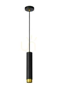 Lucide Floris Black Gold Pendant Light GU10 30 cm 35413/01/30 small 1