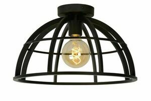 Lucide DIKRA Black Metal Ceiling Light 40 cm 76164/40/30 small 0