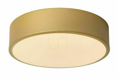 Check Lucide UNAR Plafond LED Gold 20 cm Acrylic 79185/20/02