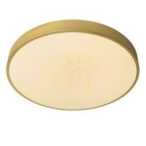 Lucide UNAR LED ceiling light Ø49.5 cm 36 W matt gold/brass 79185/50/02 small 2