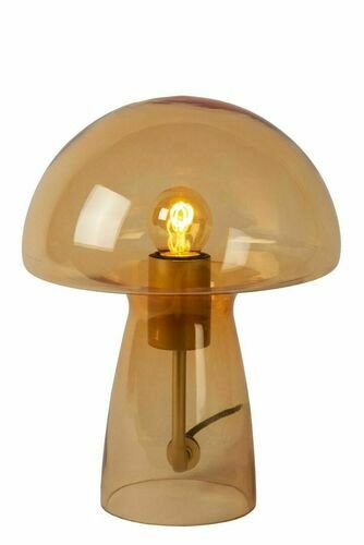 Check Lucide FUNGO Glass Table Lamp E27 28 cm 10514/01/53