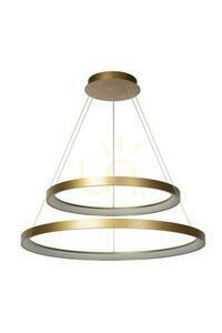 Lucide VIDAL Gold LED Pendant Light 92W 78 cm 46403/92/02 small 1