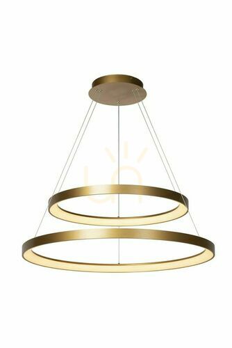 Check Lucide VIDAL Gold LED Pendant Light 92W 78 cm 46403/92/02