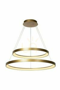 Lucide VIDAL Gold LED Pendant Light 92W 78 cm 46403/92/02 small 0