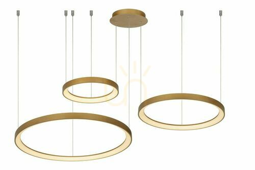 Check Lucide VIDAL Gold LED Pendant Light 46403/99/02
