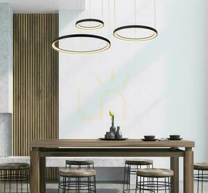 Lucide VIDAL Black LED Pendant Light 46403/99/30 small 2