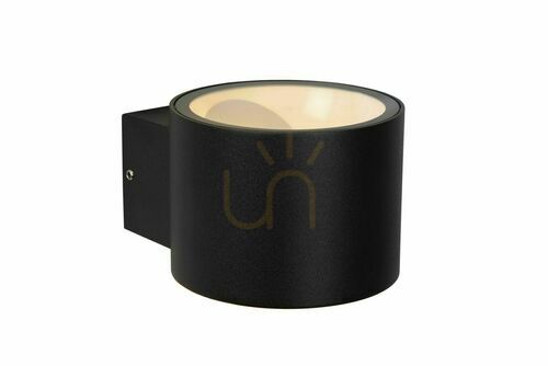 Check Lucide Oxford Black Outdoor Wall Lamp IP54 Aluminum G9 28803/01/30